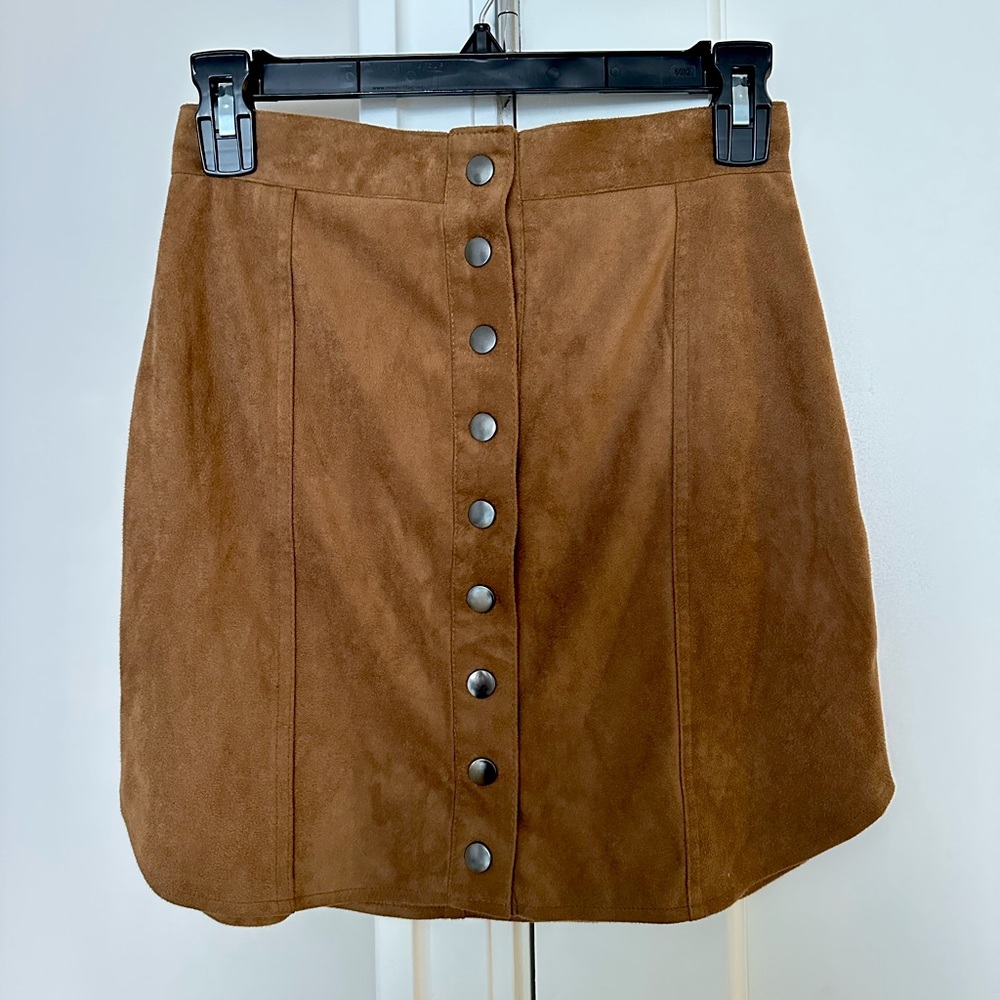LIKE NEW Suede Skirt
